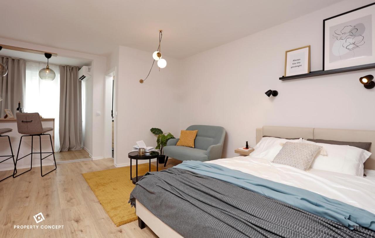 בוקרשט Bright & Relaxing Stay Studio מראה חיצוני תמונה